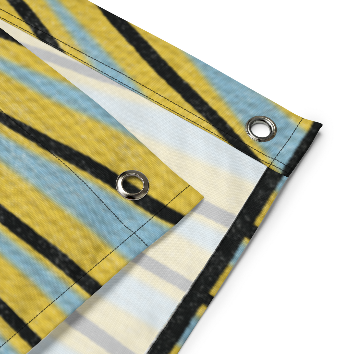 'Four of Pentacles' Chakra Design Flag Tapestry