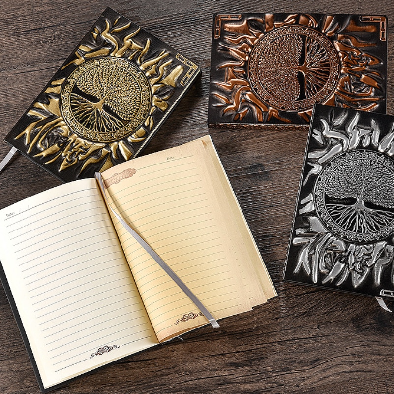 'Tree of Life' Vintage Style Notebook