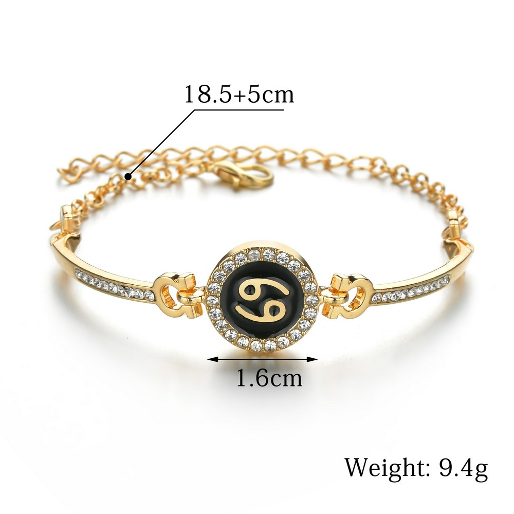 Gold Astrology - Zodiac Sign Bracelet