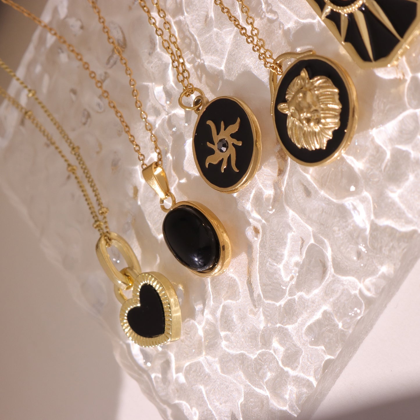 Black Dainty Spiritual Jewelry | Spiritual Style and Aesthetic, Elemental Collection