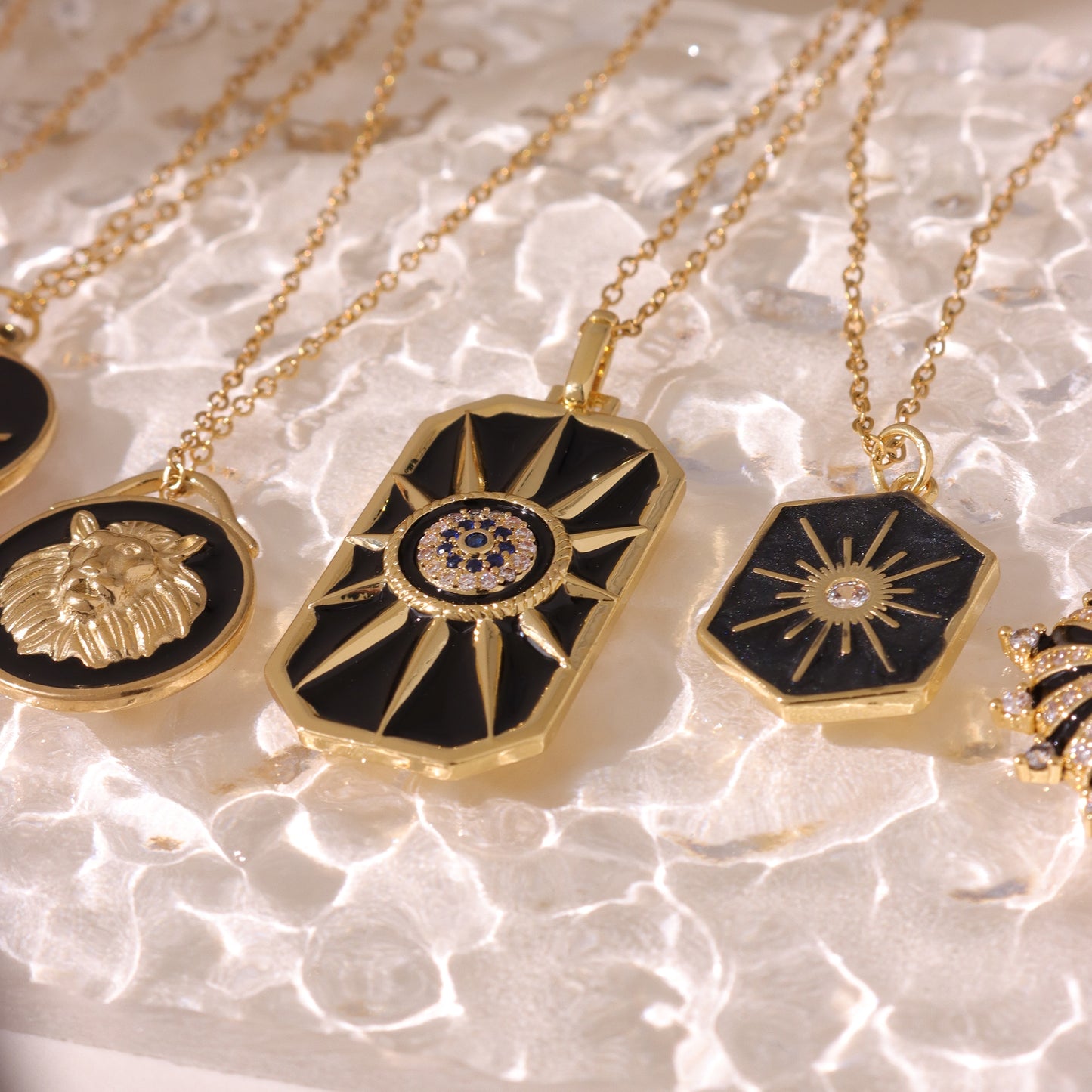 Black Dainty Spiritual Jewelry | Spiritual Style and Aesthetic, Elemental Collection