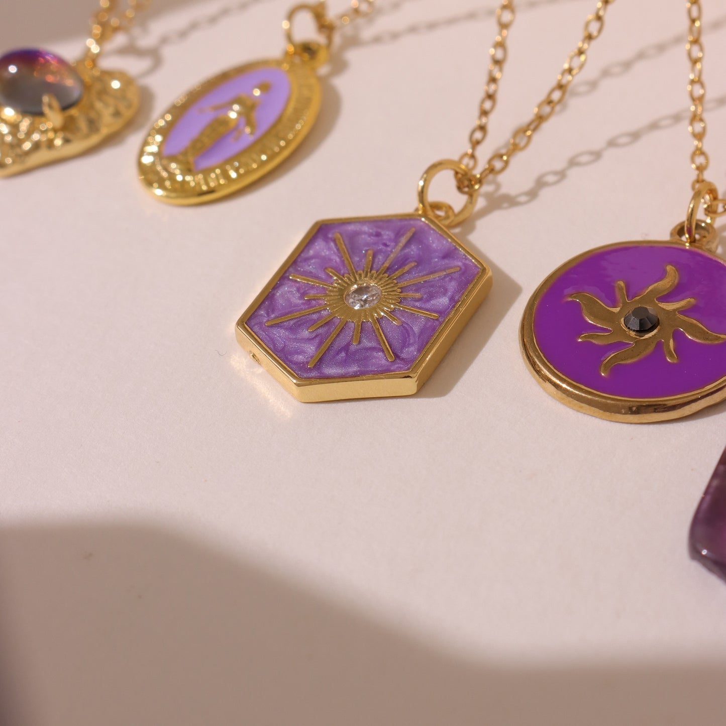 Purple Dainty Spiritual Jewelry | Spiritual Style and Aesthetic, Elemental Collection