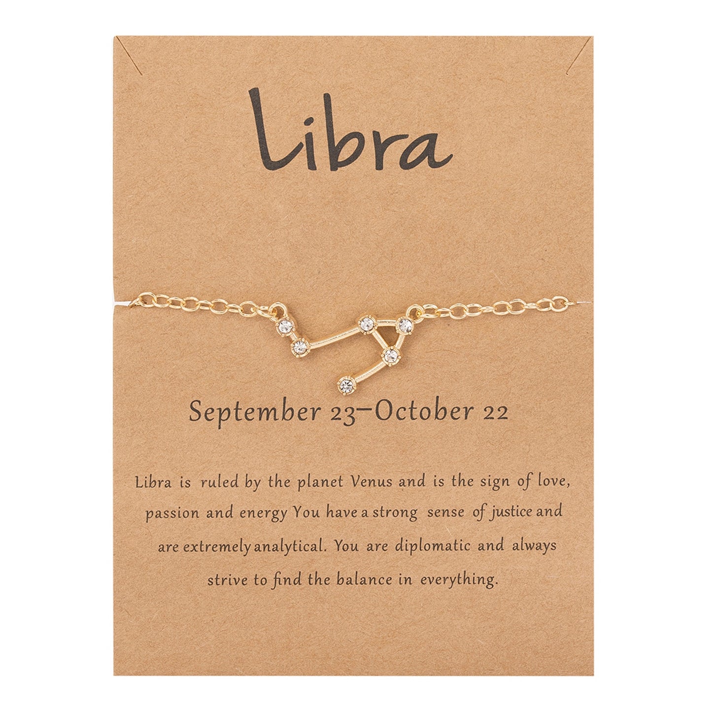 Star - Constellation Zodiac Bracelet | Astrology Charm Bracelet & Jewelry