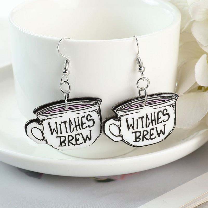 Witch, Occult, Wicca Style Earring Set