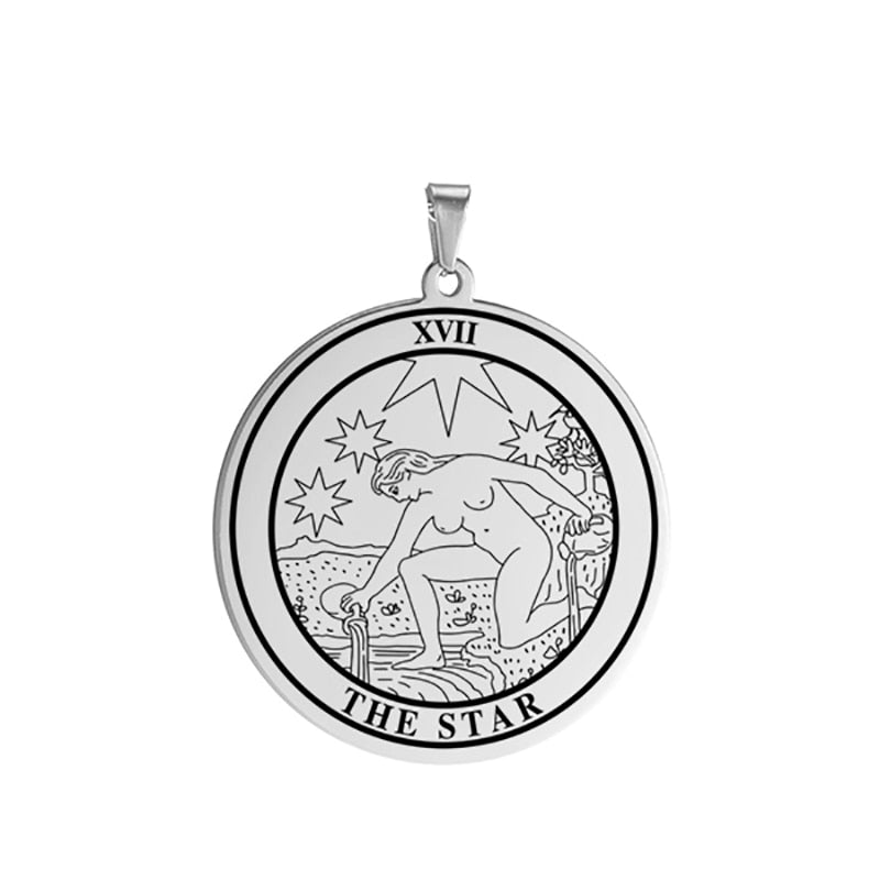 Tarot Card Major Arcana Pendants | For Tarot Card Crafts, DIY Jewelry
