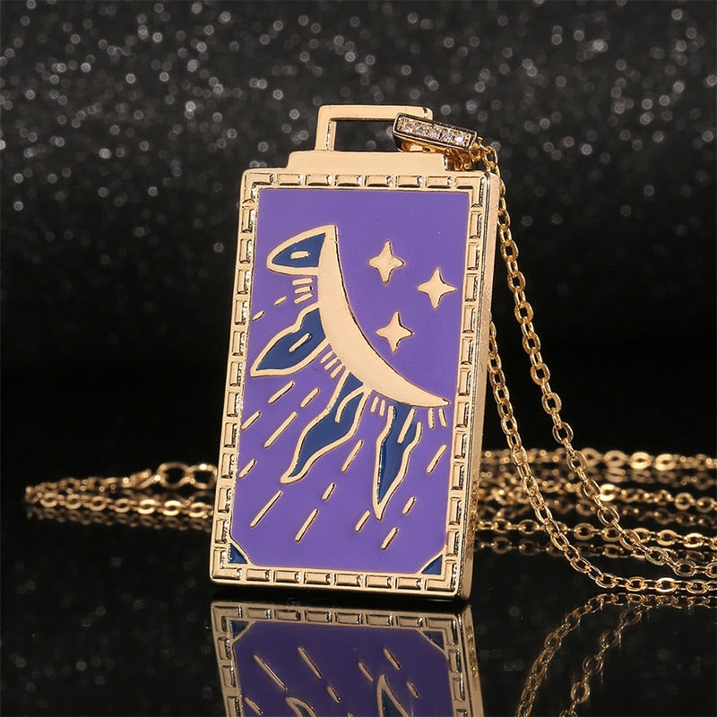 Spiritual-Themed necklaces | All-See-Eye, Evil Eye, Tarot Cazrds
