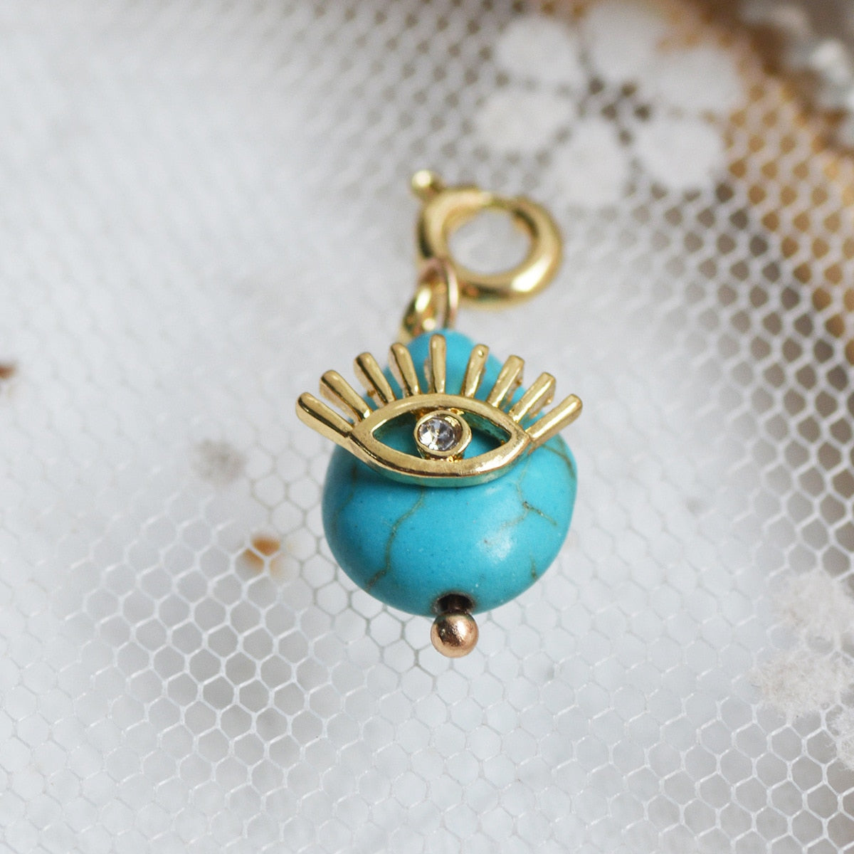DIY Evil Eye Chain / Pendant | Craft Jewelry Making