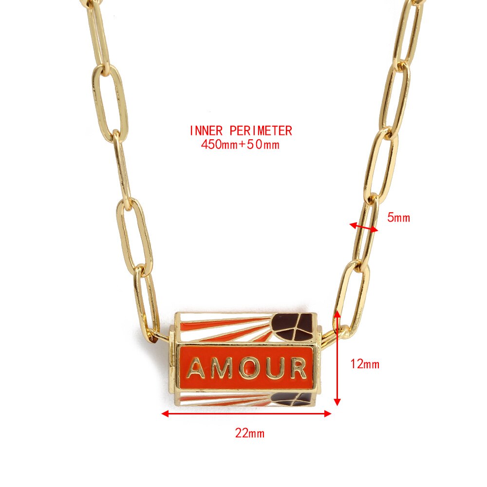 Gold Turkish Evil Eye Hexagonal Necklace | Gold Stainless Steel