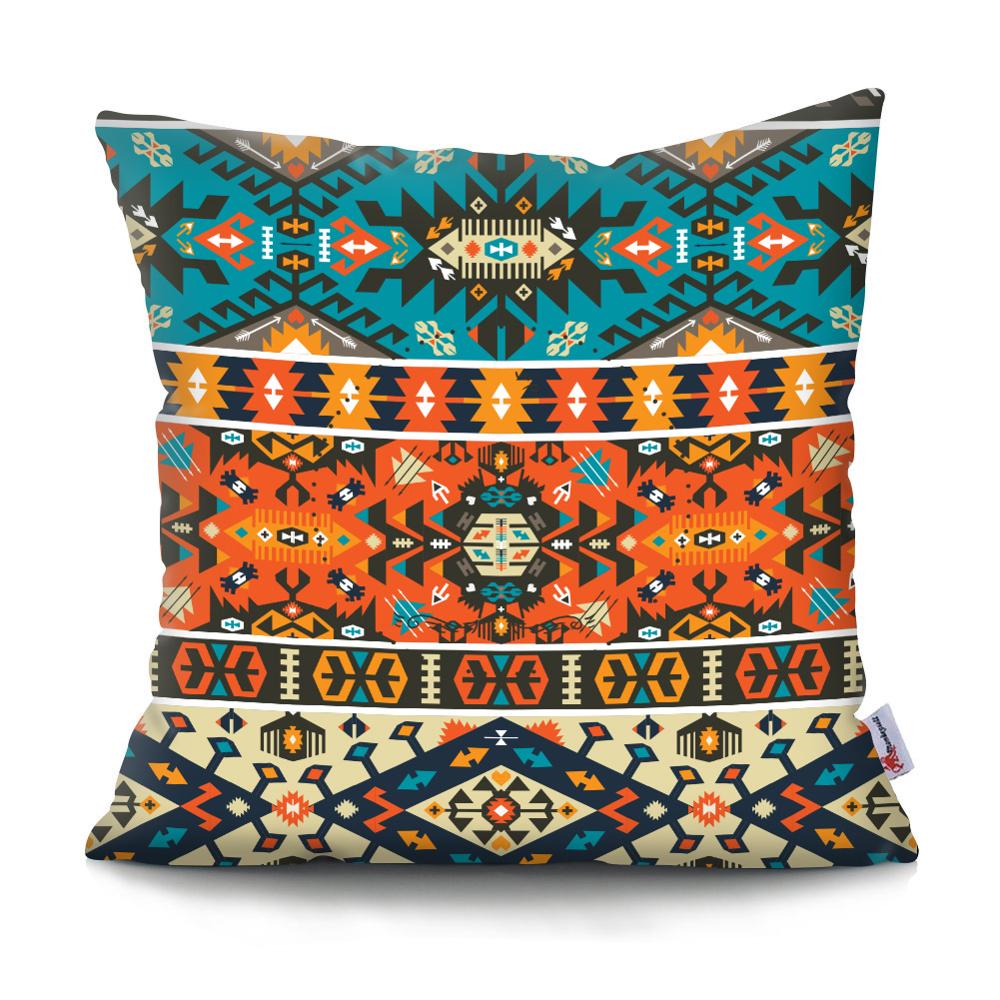 Colorful Mandala Pillow Covers | Spiritual Home Accessories