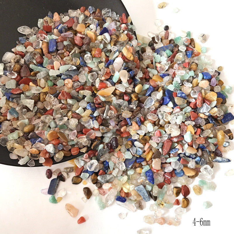 100g 4 Sizes Natural Mixed, Quartz Crystal Stone | Gravel, for Crafting or Misc Use