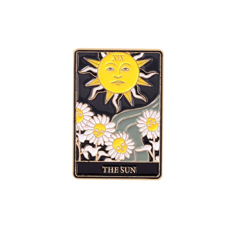 Halloween Tarot Card Enamel Pins | Rider-Waite-Smith