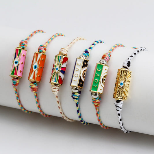 Turkish Evil Eye Bracelet | Hamsa Style & Colorful, Spiritual Jewelry