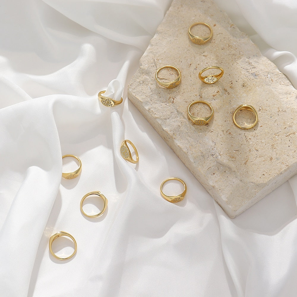 16K Gold Plated Zodiac Sign | Astrology Jewelry