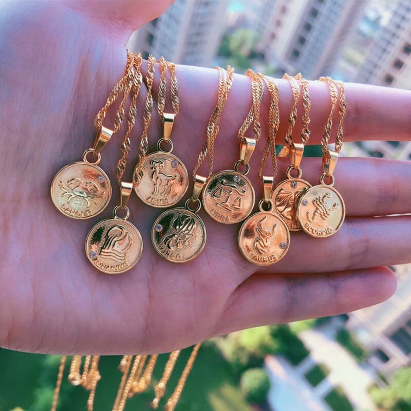 Zodiac Constellation Necklace | Astrology, Horoscope Jewelry