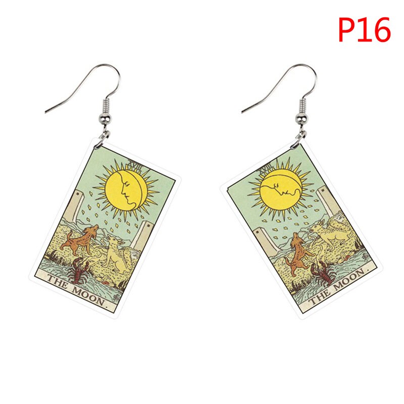 Major Arcana Tarot Card Earrings Set | Rider-Waite-Smith Jewelry