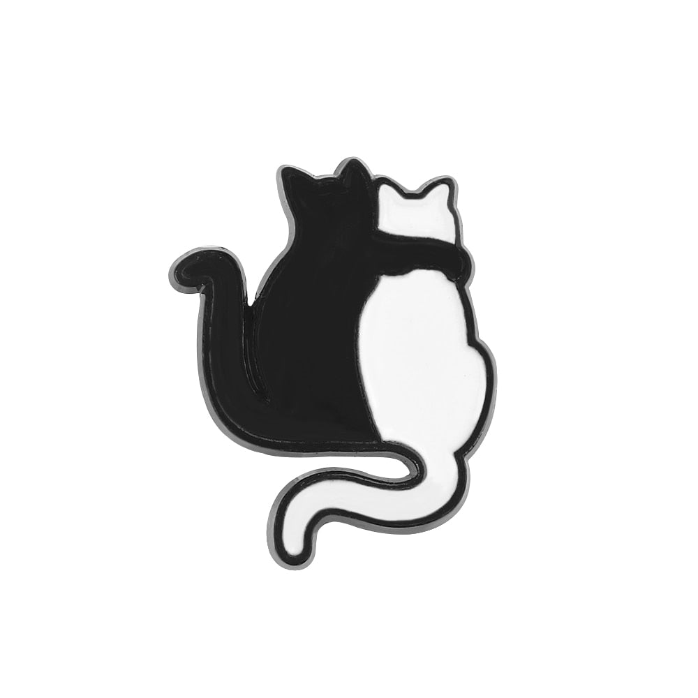 Cat - Witch Brooches