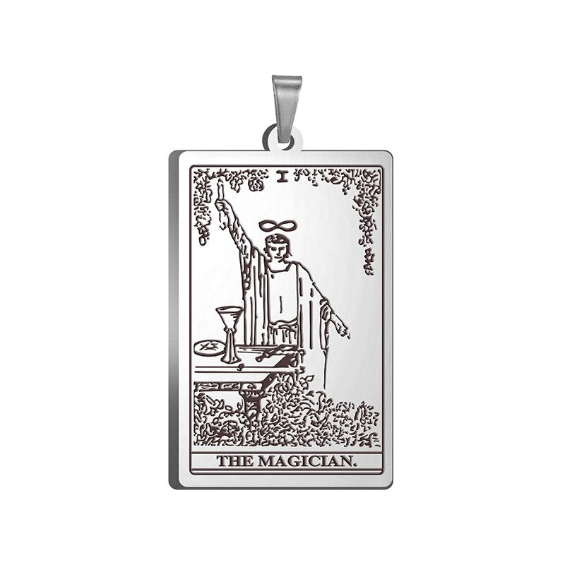 Tarot Card Major Arcana Pendants | For Tarot Card Crafts, DIY Jewelry