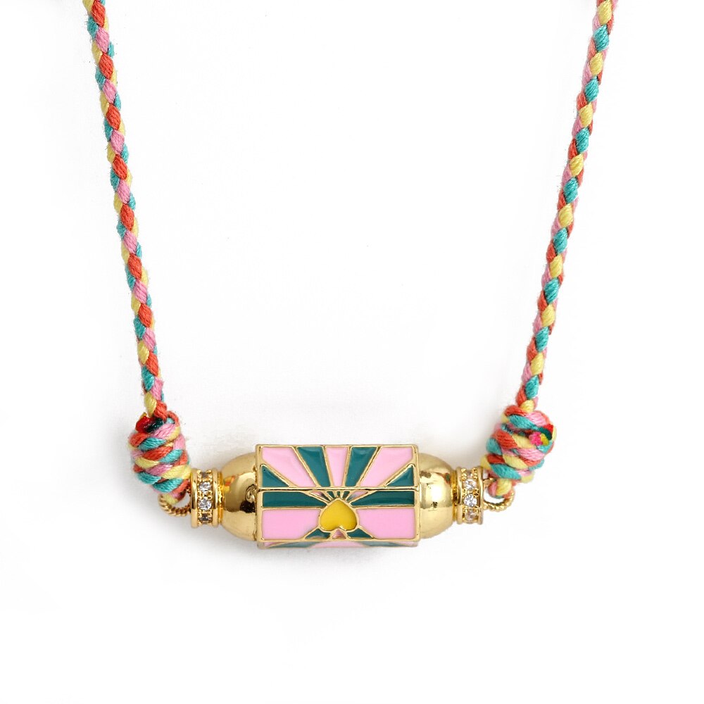 Gold Evil Eye Necklace and Pendant | Hexagonal Shape