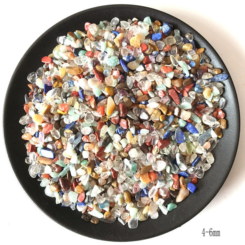 100g 4 Sizes Natural Mixed, Quartz Crystal Stone | Gravel, for Crafting or Misc Use
