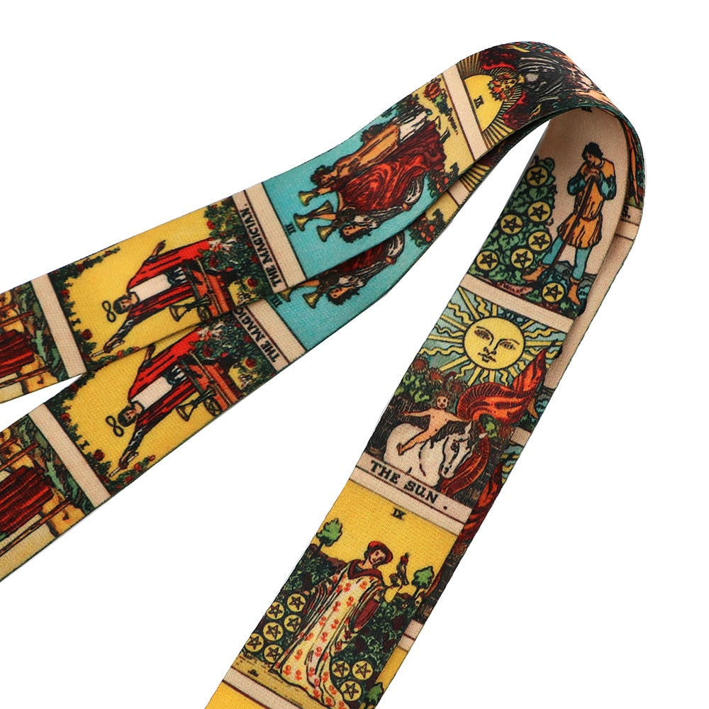 Vintage Tarot Cards Key Lanyard | Keys and Phone