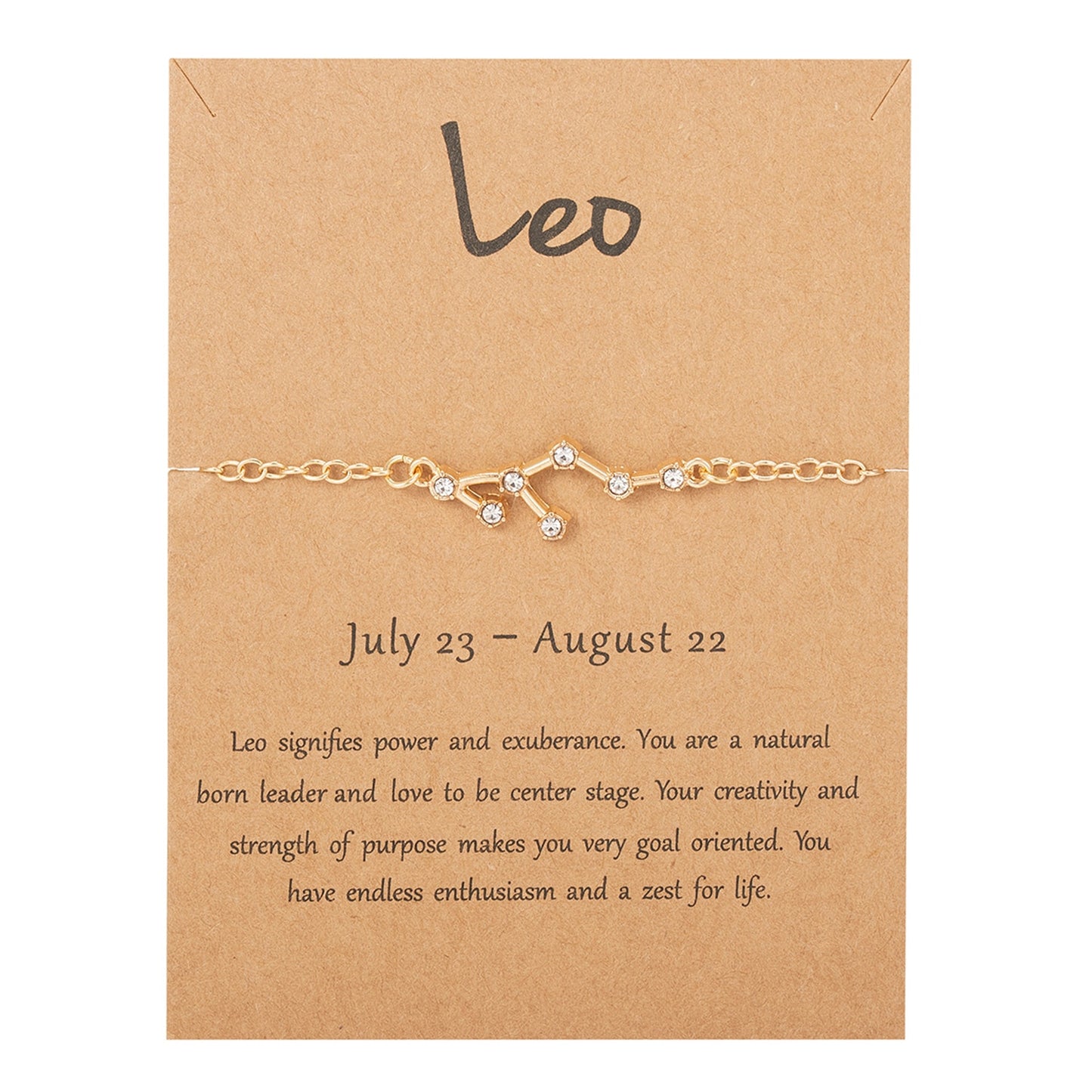Star - Constellation Zodiac Bracelet | Astrology Charm Bracelet & Jewelry