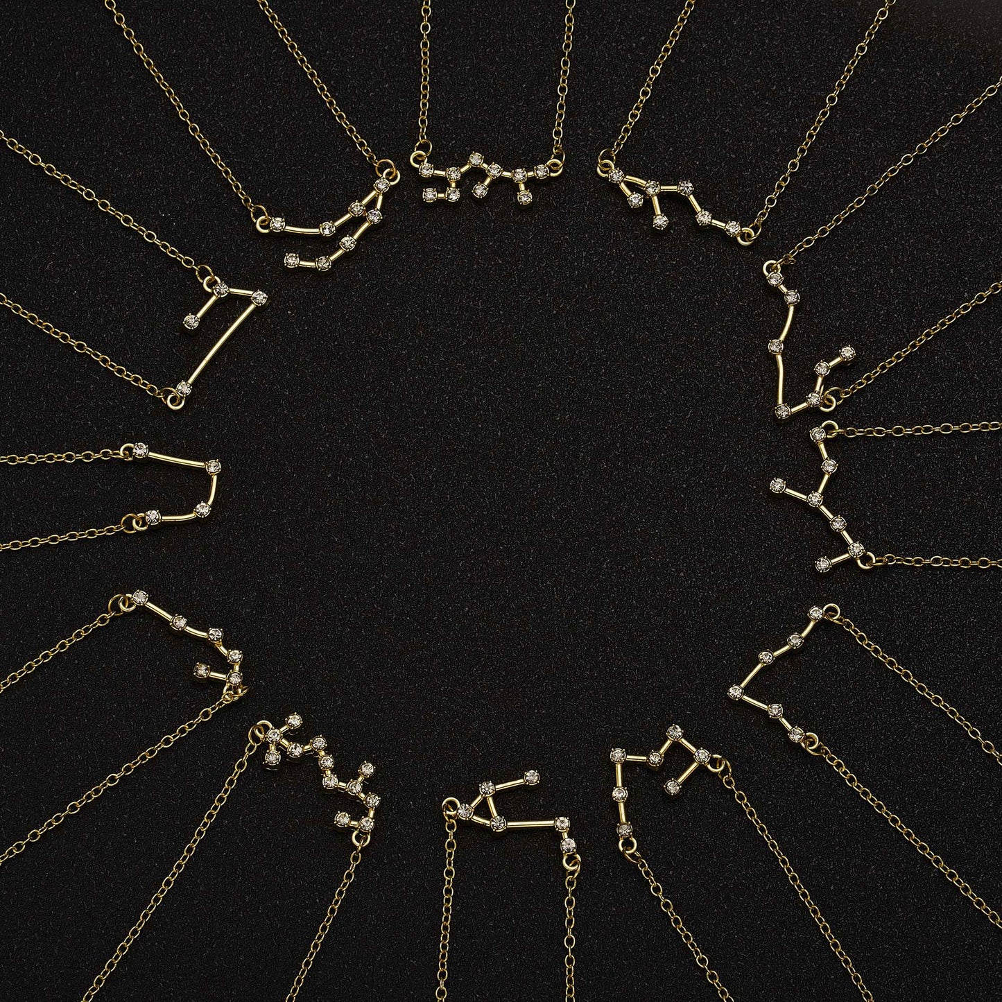 3 Piece Zodiac Necklace Set | Astrology Jewelry
