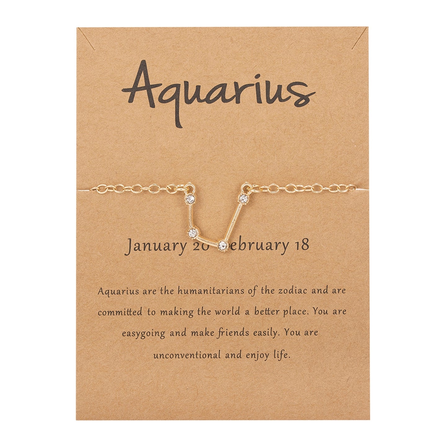Star - Constellation Zodiac Bracelet | Astrology Charm Bracelet & Jewelry