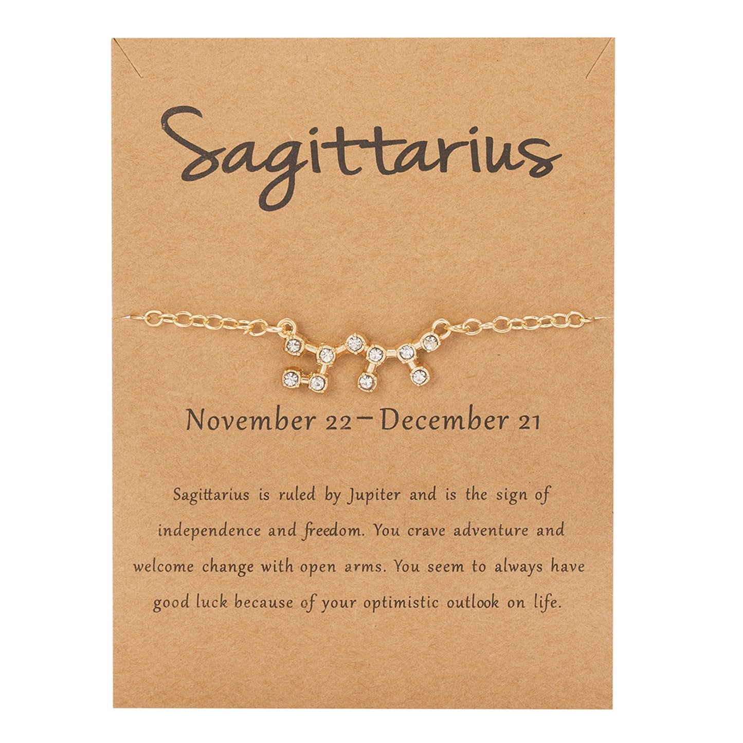 Star - Constellation Zodiac Bracelet | Astrology Charm Bracelet & Jewelry