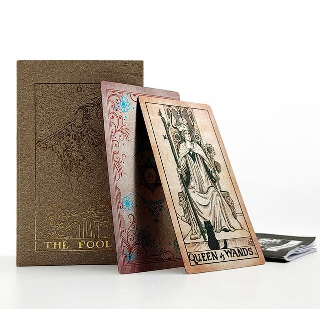 Rose Gold Foil Tarot Card Deck
