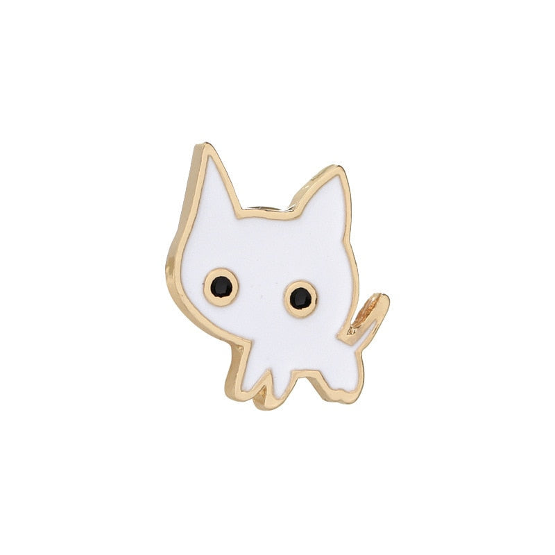 Cat - Witch Brooches