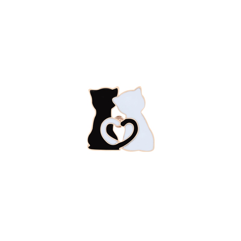 Cat - Witch Brooches