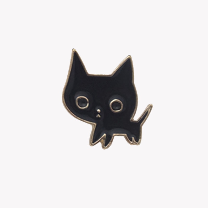 Cat - Witch Brooches