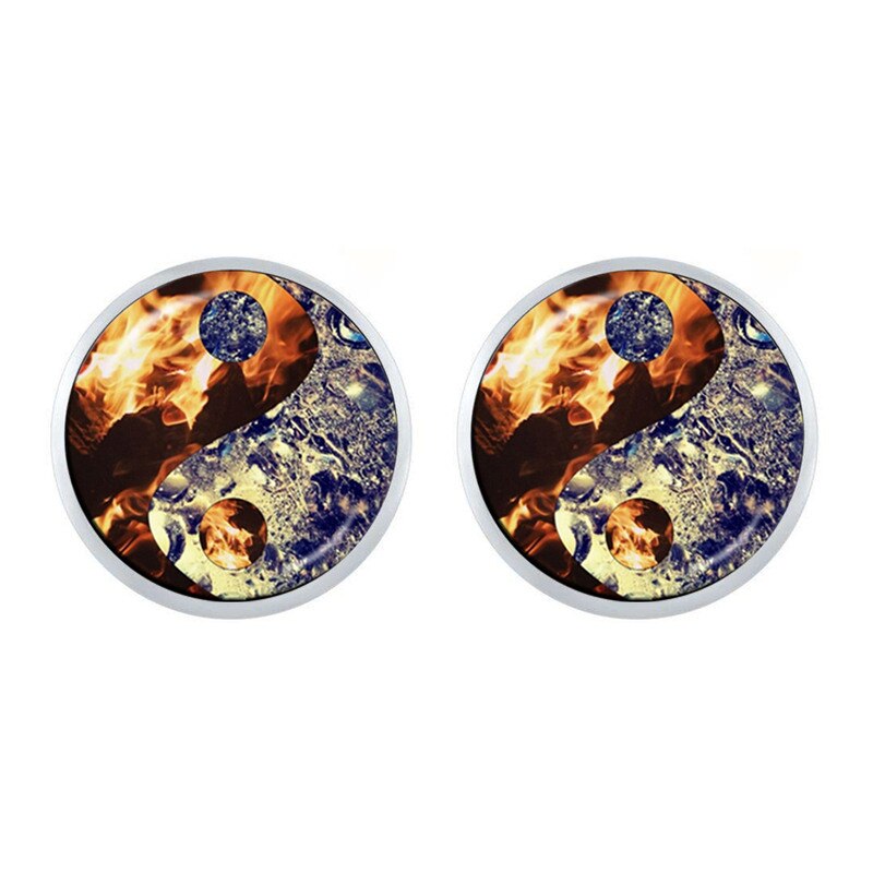 Taoism, Yin Yang Peace & 'Tree of Life' Earrings | Spiritual Earrings