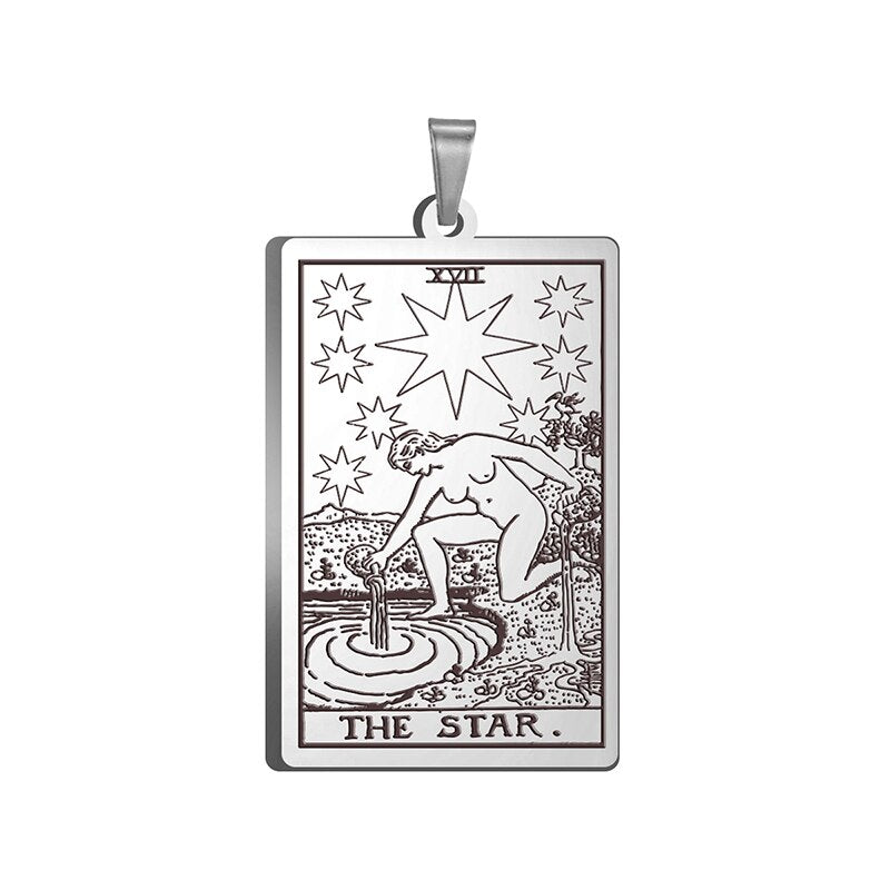 Tarot Card Major Arcana Pendants | For Tarot Card Crafts, DIY Jewelry