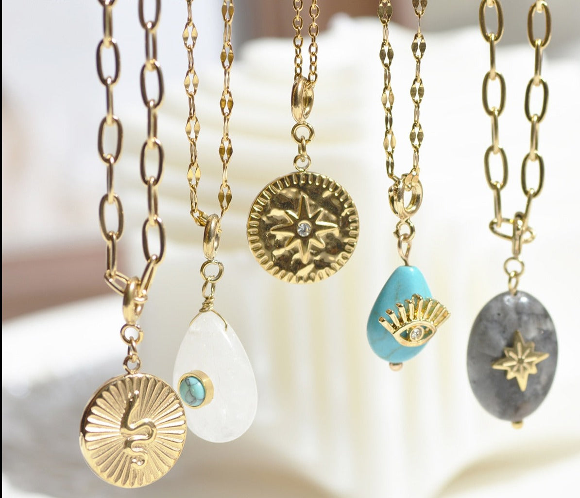 DIY Evil Eye Chain / Pendant | Craft Jewelry Making