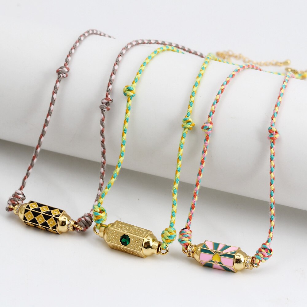 Gold Evil Eye Necklace and Pendant | Hexagonal Shape