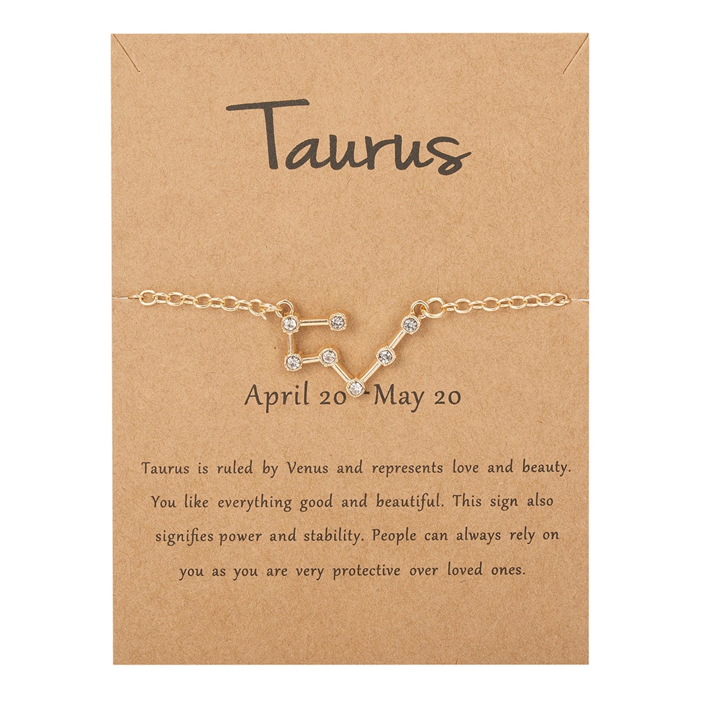 Star - Constellation Zodiac Bracelet | Astrology Charm Bracelet & Jewelry