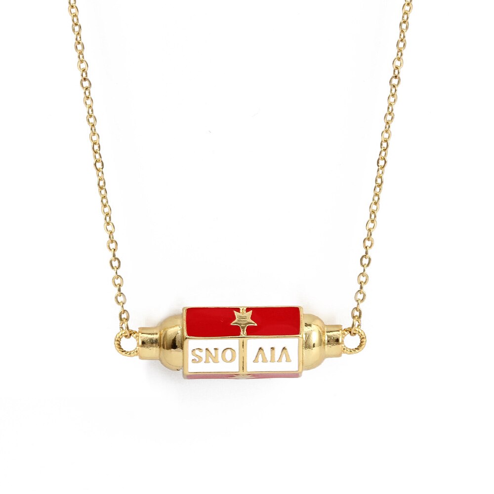 Gold Evil Eye Necklace and Pendant | Hexagonal Shape