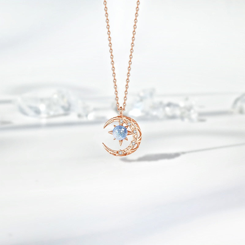 Gold Mushroom Necklace | Nature Jewelry
