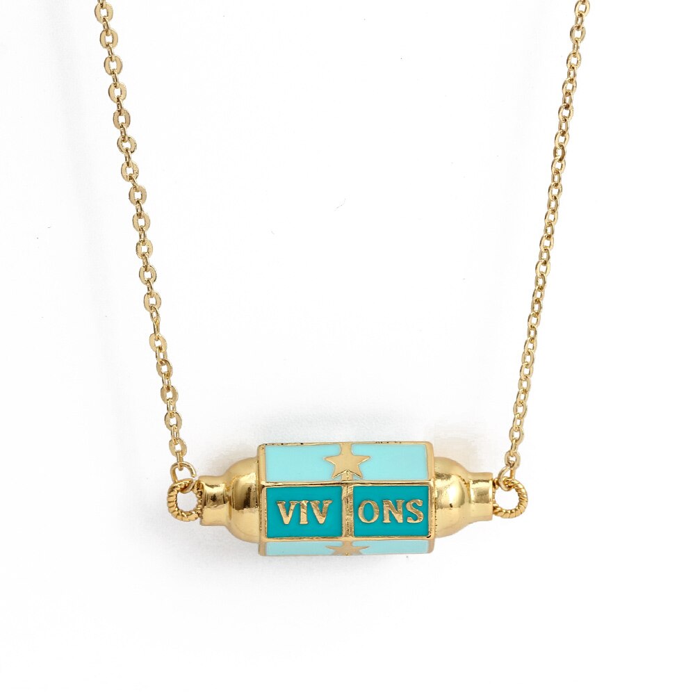 Gold Evil Eye Necklace and Pendant | Hexagonal Shape