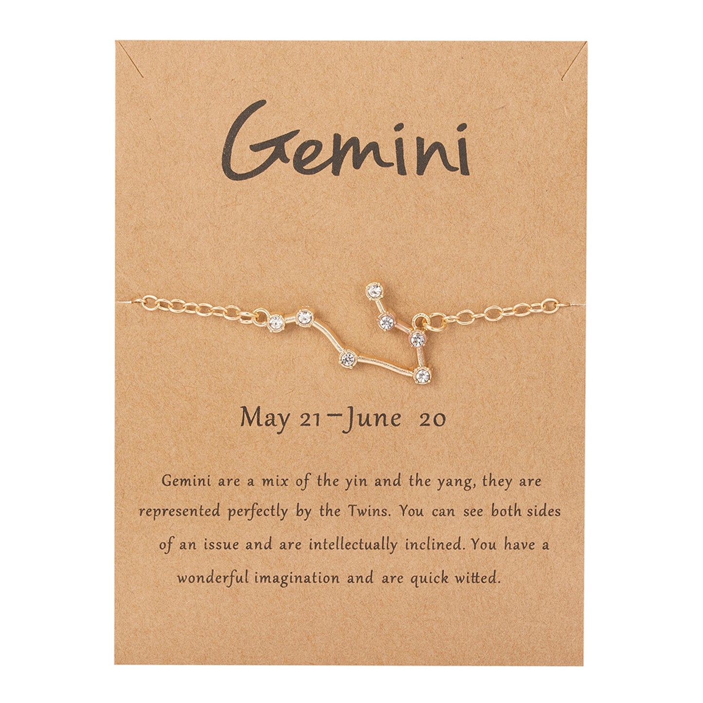 Star - Constellation Zodiac Bracelet | Astrology Charm Bracelet & Jewelry