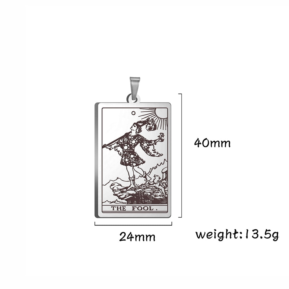 Tarot Card Major Arcana Pendants | For Tarot Card Crafts, DIY Jewelry