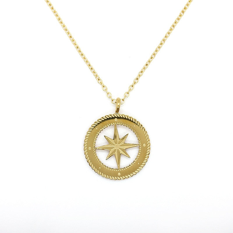 Star & Sun Necklace / Pendant | Tarot Card Necklace