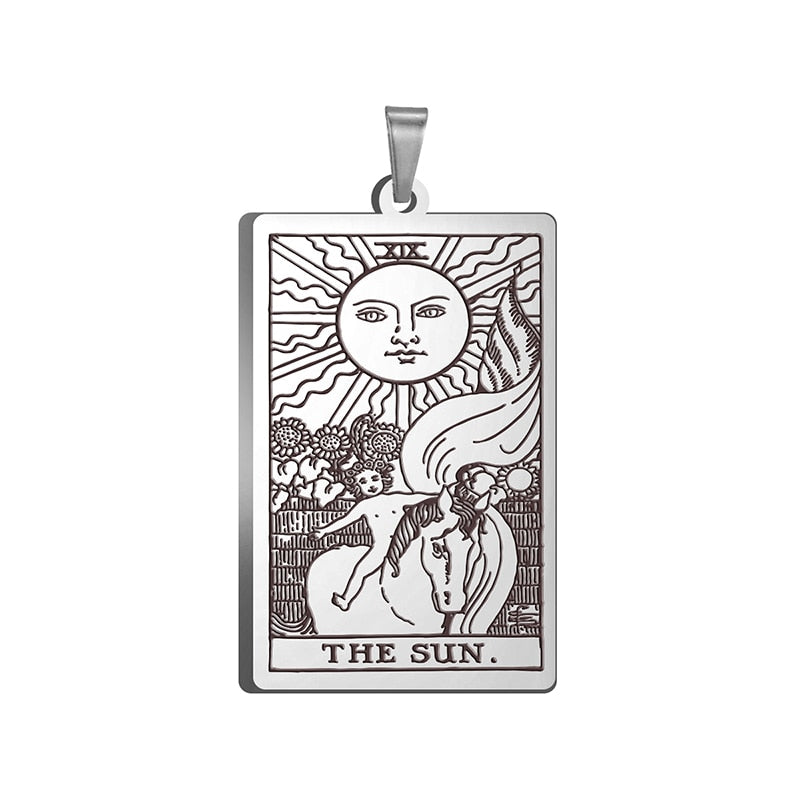 Tarot Card Major Arcana Pendants | For Tarot Card Crafts, DIY Jewelry