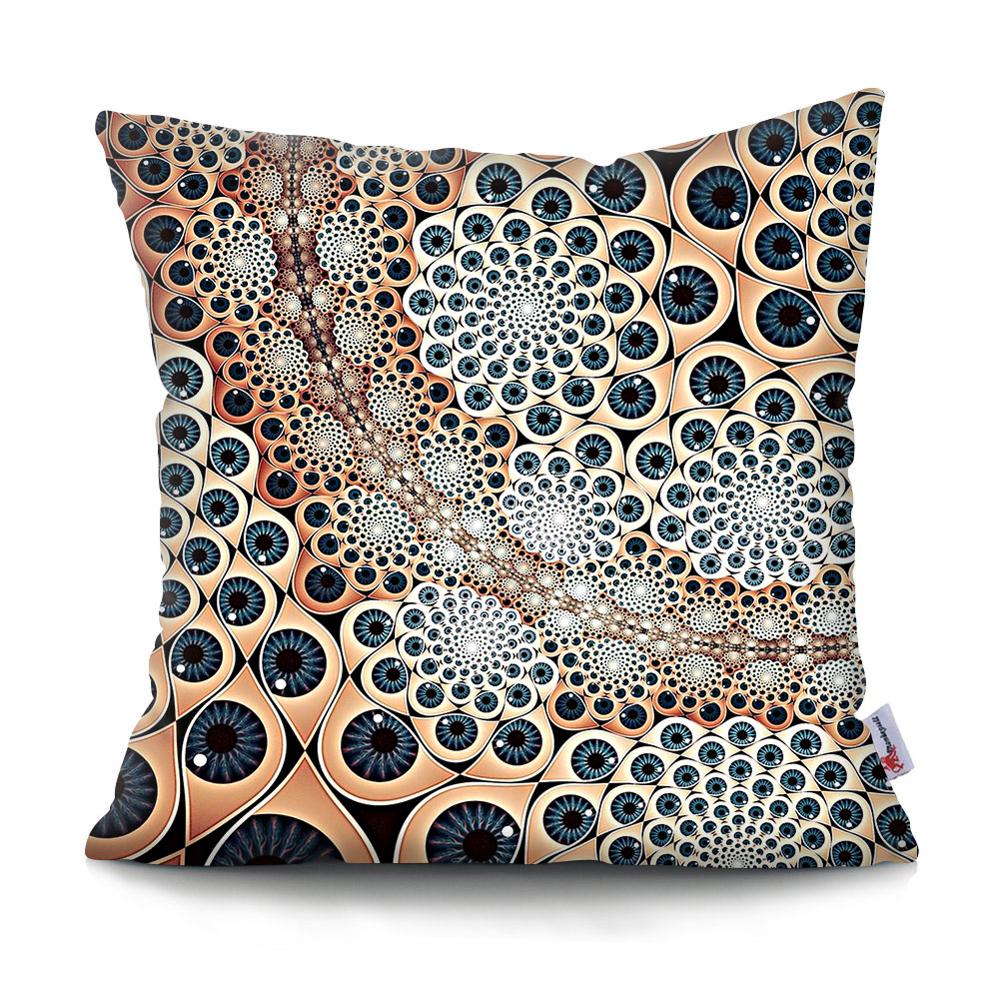 Colorful Mandala Pillow Covers | Spiritual Home Accessories