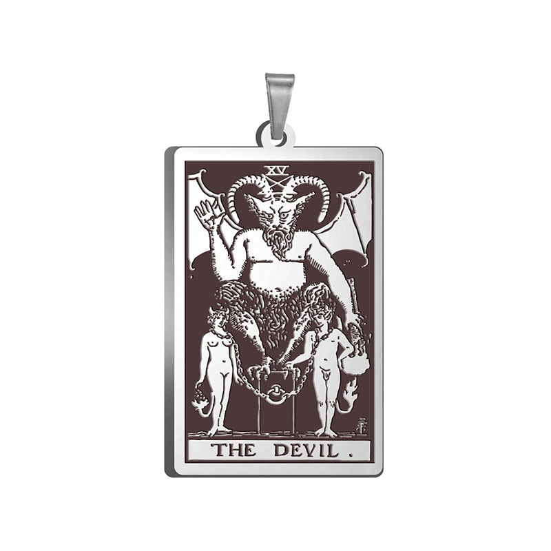 Tarot Card Major Arcana Pendants | For Tarot Card Crafts, DIY Jewelry