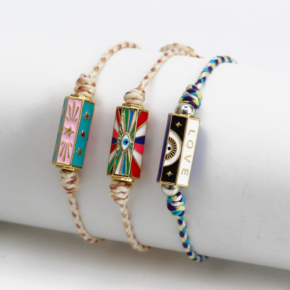 Turkish Evil Eye Bracelet | Hamsa Style & Colorful, Spiritual Jewelry