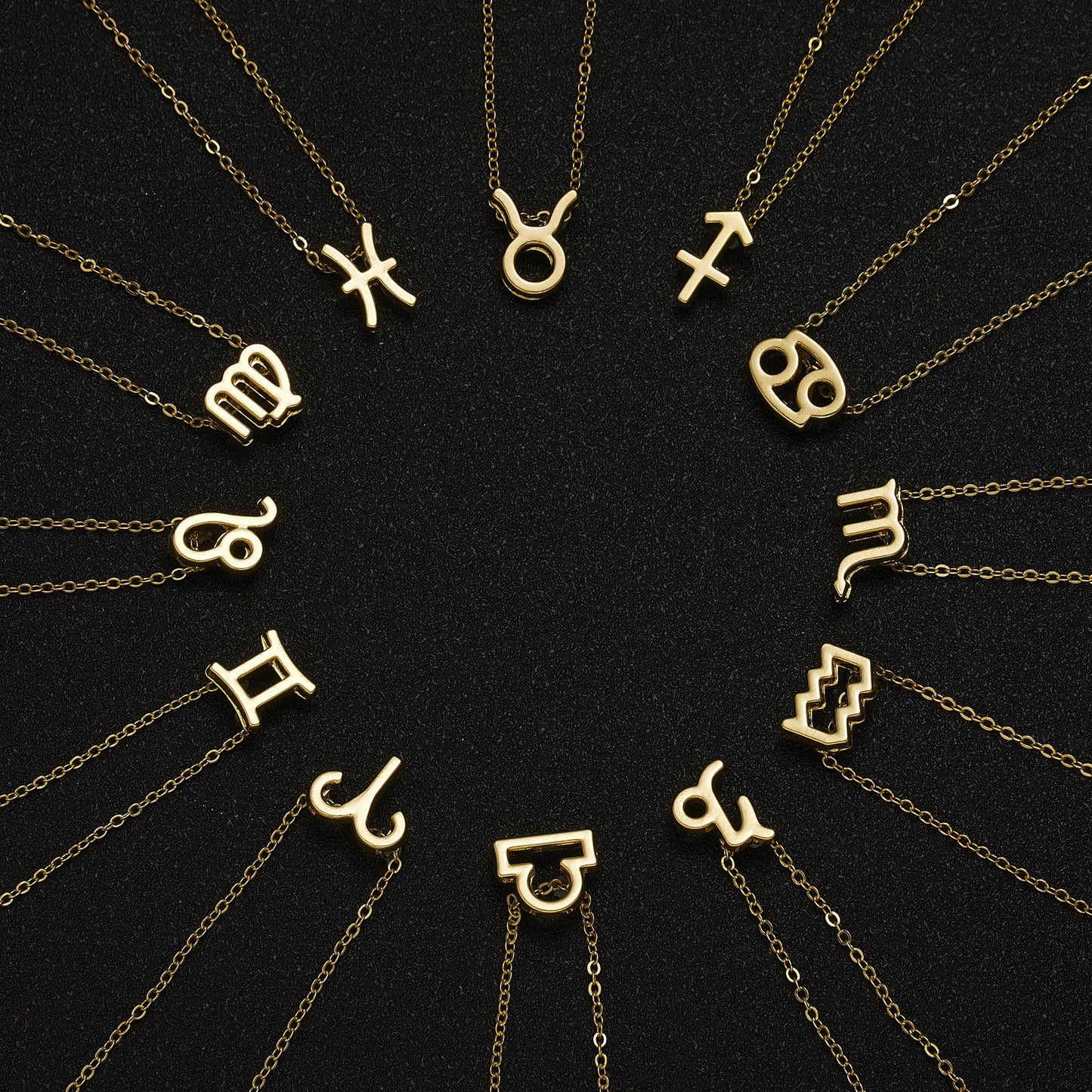 3 Piece Zodiac Necklace Set | Astrology Jewelry