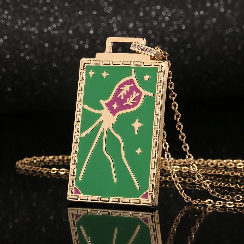 Spiritual-Themed necklaces | All-See-Eye, Evil Eye, Tarot Cazrds