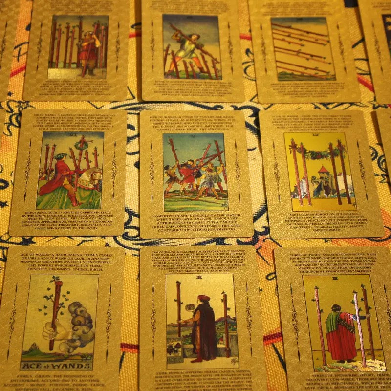 Astro-Gold Foil Universal Rider-Waite-Smith Tarot Deck